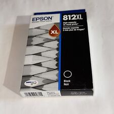 Genuine Epson 812XL Black Ink Cartridge Expires 12/2026 - New in  Box picture