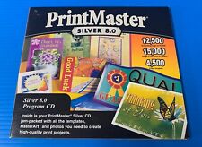 Print Master Silver 8.0 Program CD USED for High Quality Print Projects UNTESTED picture