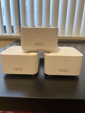 NETGEAR Orbi WiFi mesh System Router RBR10 White Square Lot Great Condition picture