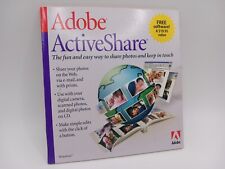 Adobe ActiveShare — Vintage Software For Digital Cameras 1999 New  picture