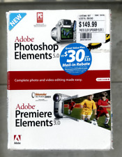 Adobe Photoshop Elements 5.0 & Premiere Elements 3.0 New & Sealed picture