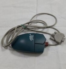 Vintage Microsoft Home Mouse Serial 61401 Serial Mouse 9 Pin Blue *Untested* picture
