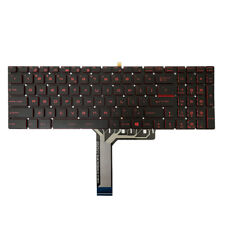 For MSI GL65 9RC 9SFX 9SEX Bravo 17 A4DDR US Backlit Keyboard 9Z.NCXBN.11D top picture