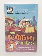 1992 The Flintstones Font Pack True Type A Windows 3.1 Hanna-Barbera Lil-Bits picture