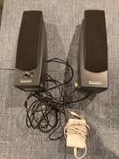 Altec Lansing Series 100 model 120 speakers with adapter picture