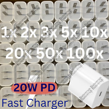 Wholesale Bulk Lot 20W PD USB C Fast Wall Charger Power Adapter For Phone 14 15 picture