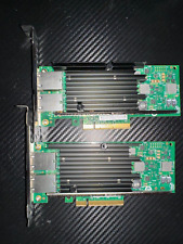 LOT OF 2 Intel X540-T2 Dual Port 10Gbps/10GBase-T RJ-45 Ethernet NIC  picture