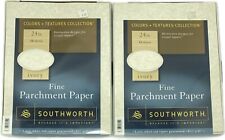 Southworth Colors + Textures: Fine Parchment Paper IVORY 8.5 x 11