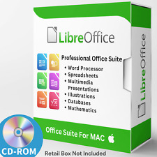 Libre Office Home and Student 2023 for MAC - Office Software Suite on CD-ROM picture