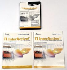 2001 TEXAS INSTRUMENTS TI Interactive Computer Software for Math Science SET picture
