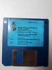 Microtype Wonderful World of Paws DISK for IBM PC Compatibles 3.5