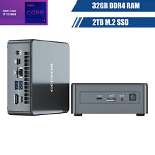 GEEKOM Mini Desktop Computer Intel i7 32GB RAM, 2TB SSD, Windows 11 Pro WiFi BT picture