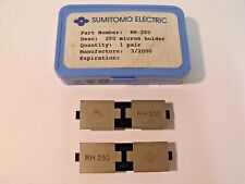 (1) Pair of Sumitomo Electric RH-250 Holders for Single 250 Micron Optical Fiber picture