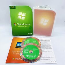 Microsoft Windows 7 Home Premium 32 & 64 Bit DVDs Genuine Retail Upgrade W/ Key picture