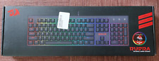Redragon Mechanical Gaming Keyboard w/ Red Switches Rudra K565 Open Box Complete picture