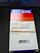 L👀K 2 Packs GRC Black Nylon Ribbon T2-77B Universal Typewriter Spool picture