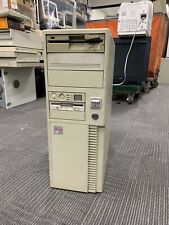 Vintage 386 Era Mid AT Computer Tower Case with 5.25/3.5 Floppy + PSU picture