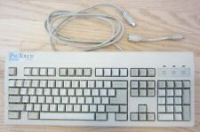 Vintage Keytronic PROTOUCH AT/XT 5 Pin DIN Wired Computer Keyboard - Beige picture