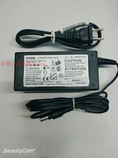 Original EPSON AC Adapter A411E Power Supply 24V 1.3A 6.0MM US Power Cord picture