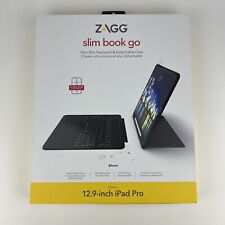 ZAGG 103302111 Slim Book Go Black Keyboard and Folio for 12.9” Apple iPad Pro picture
