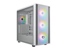 Cooler Master MasterBox 600 White Airflow ATX Mid-Tower Case, Back-Connected Mot picture
