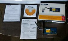 Netgear 54 Mbps Wireless-G PCI Adapter WG311v3 Open Box w/ CD Manual Warranty picture