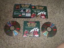 The Great Battles: War in Art and the Art of War (PC, 1996) Near Mint picture