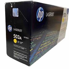 HP LaserJet 503A Yellow Toner Cartridge Genuine Q7582A- New picture