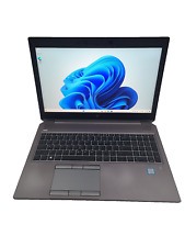 HP zBook 15 G5 i7-8750H 2.2GHz 32GB Ram 500GB SSD Win 11 Pro NVIDIA Quadro P2000 picture