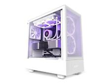 NZXT H5 Flow - All White CC-H51FW-01 White SGCC Steel, Tempered Glass ATX, Micro picture