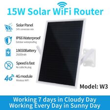 15W/5V solar panel powered 4G Wireless Solar WIFI Router Outdoor Security Camera picture