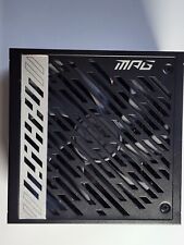 MSI MPG A1000G PCIE5 1000W 80 + Gold Fully Modular Power Supply Used picture