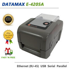Datamax E-4205A E-Class Direct Thermal Label Printer USB LAN Serial No Adapter picture
