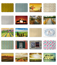 Ambesonne Country Farm Mousepad Rectangle Non-Slip Rubber picture