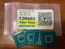 4 x 13R603 Color Drum Chip Refill for Xerox 240 242 250 252 260 7655 7665 7675 picture
