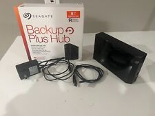 Seagate Backup Plus Hub 8TB External Desktop Hard Drive Storage - Black... picture