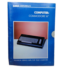 Sams Computer Facts Technical Service Data COMMODORE 16 Computer (CC8) picture