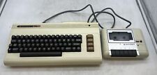 Commodore VIC-20 Computer & C2N Tape Deck W/Game Cartridge AS-IS READ FULLY picture