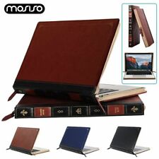 MOSISO Bag Carry Case Vintage PU Leather Laptop Sleeve for MacBook Air 13 Pro 14 picture