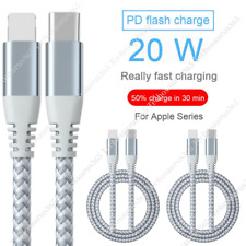 6FT/10FT PD Fast Charger USB C Charging Cable For iPhone 14 13 12 11 Pro Max XR picture