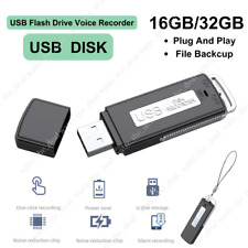 16GB/32GB Mini Voice Activated Digital Sound Audio Recorder USB Disk Flash Drive picture
