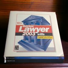 Quicken Lawyer 2003 Wills Windows PC CD Protect Your Family & Property - Win XP picture