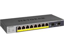 NETGEAR 8-Port Gigabit PoE+ Ethernet Smart Managed Pro Switch with 2 SFP Ports ( picture