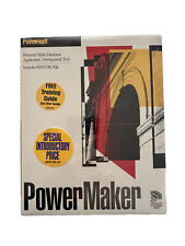 Very Rare Vintage New 1993 Powersoft PowerMaker 3.0 Factory Sealed Windows picture