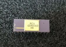 Vintage RCA Purple Ceramic & Gold 22 Pin DIP Chip Processor CD40116D picture