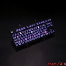 Pbt Keycap Starry Night Lavender Theme Highly Suitable for Mechanical Keyboards picture