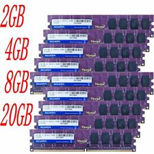 20GB 16GB 8GB 4GB 2GB DDR2-800Mhz PC2-6400U DIMM Desktop Memory For ADATA Lot picture