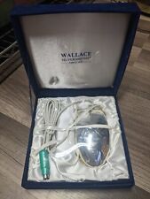 Vintage Wallace Silversmith Silver Plated  PS/2 Mouse MUO6P picture
