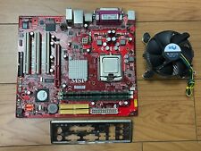  MSI PM8M3-V Motherboard with Intel Pentium 3GHZ Processor & 2x 512MB Ram  picture