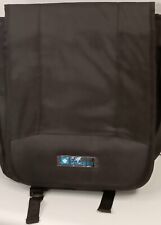 HG Club Wyndham Black Padded Laptop Messenger Shoulder Bag Travel Tote picture